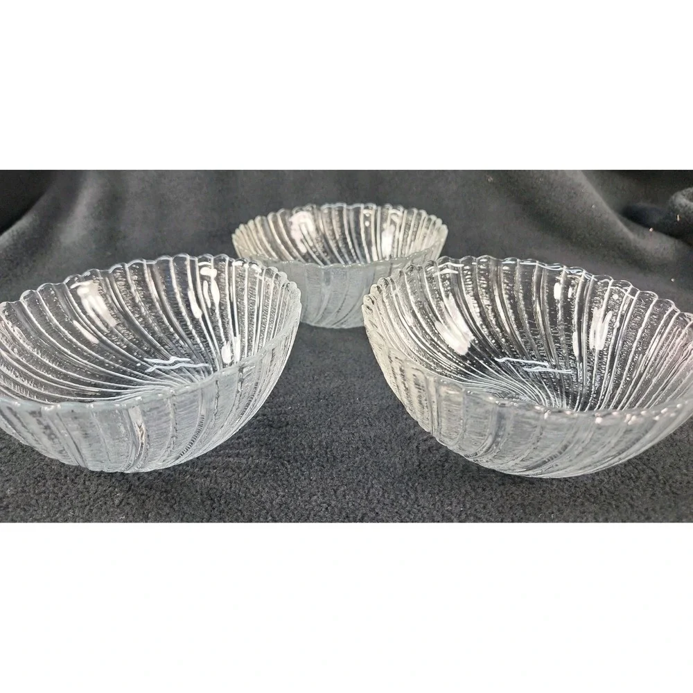 Vintage Arcoroc Seabreeze Swirl Fruit Dessert Cereal Salad Bowl 5.5